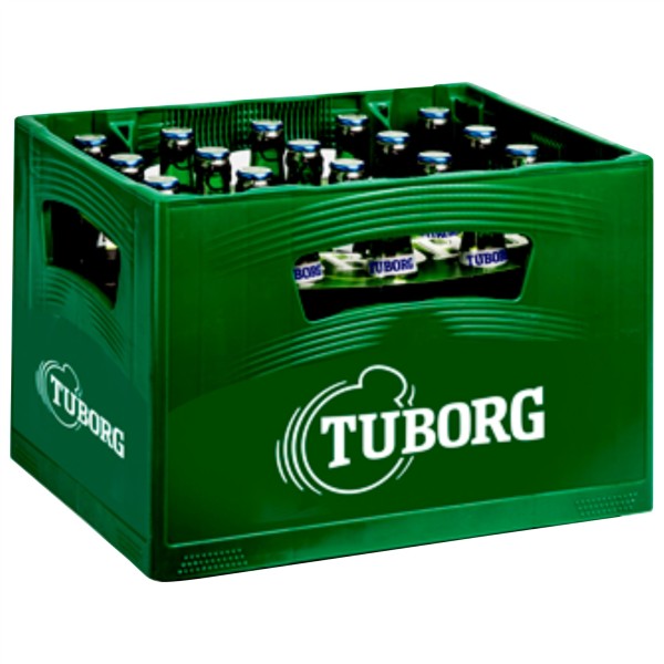 Tuborg fara alcool sticla 0.5 L, 20 buc/naveta