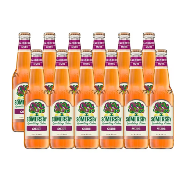 Cidru Somersby Mure sticla 0.33 L, 12 buc/bax