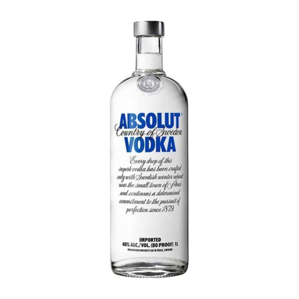 Vodca Absolut Blue 1 L 40%