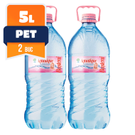 Aquatique plata PET 5L 2 buc/bax