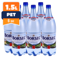 Borsec carbogazoasa PET 1.5 L 6 buc/bax Borsec carbogazoasa PET 1.5 L 6 buc/bax