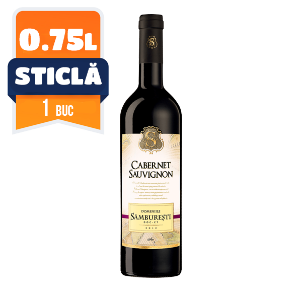 Domeniile Samburesti Cabernet Sauvignon Sec 0.75 L
