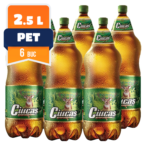 Ciucas PET 2.5 L, 6 buc/bax