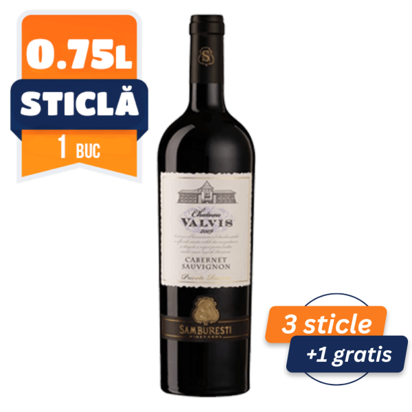 Chateau Cabernet Rosu 0.75 L