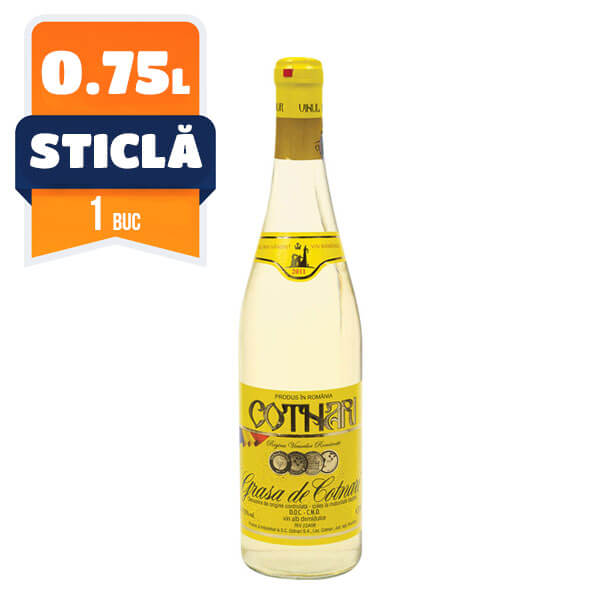 Cotnari 'Grasa de Cotnari' Alb Demisec 0.75 L
