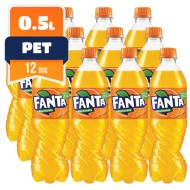 Fanta Orange Pet 0.5 L, 12 buc/bax