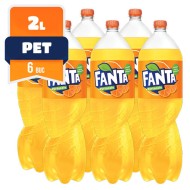 Fanta Orange Pet 2 L, 6 buc/bax