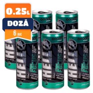 Hell Energy Drink Focus Doza 0.25 L, 6 buc/bax
