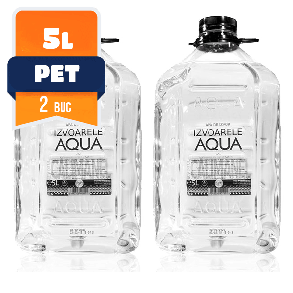 Aqua Carpatica Plata PET 5L, 2 buc/bax