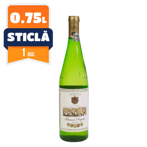 Jidvei Doc Feteasca Regala Demisec Alb 0.75 L