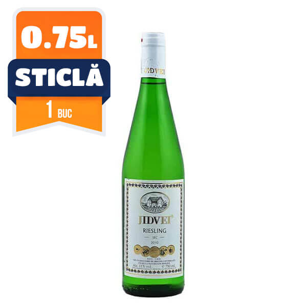 Jidvei Doc Riesling Sec Alb 0.75 L