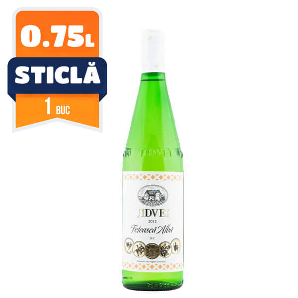 Jidvei Feteasca Alba Sec 0.75 L