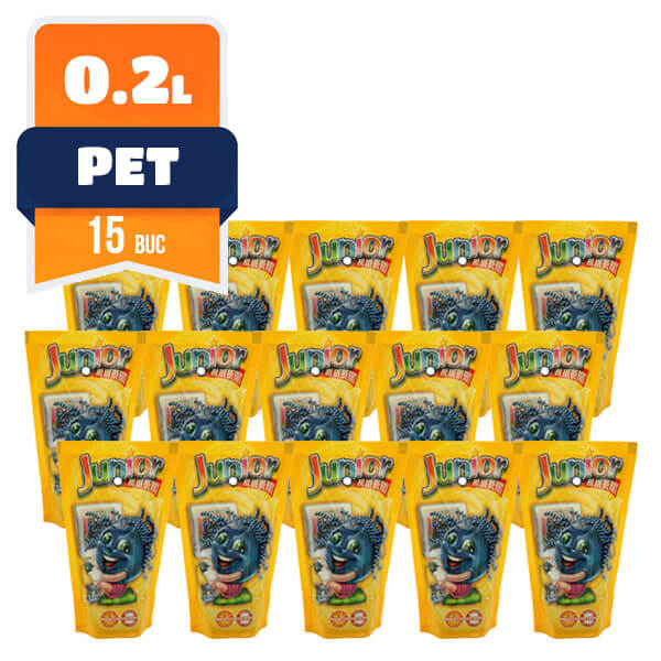 Junior Afine Pet 0.2 L, 15 buc/bax