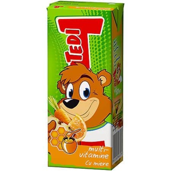 Tedi multivitamine Tetra pak 0.2 L, 24 buc/bax