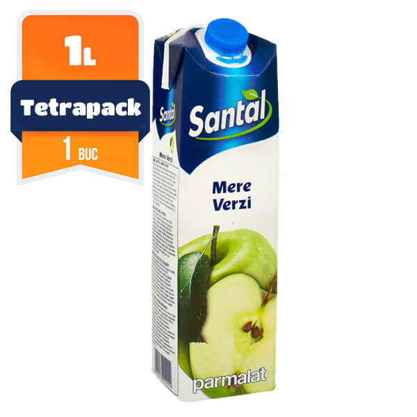 Santal cu suc de mere verzi 30% Tetra pak 1 L
