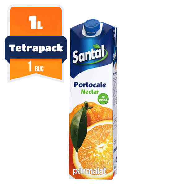 Santal Nectar Portocale 50% Tetra pak 1 L