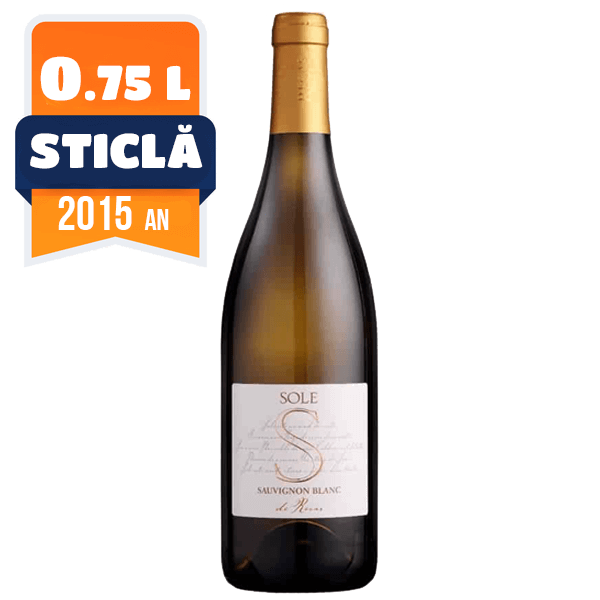 Sole Barrique Sauvignon Blanc 2015 Sec Alb 0.75L
