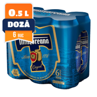 Timisoreana doza 0.5 L, 6 buc/bax