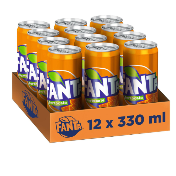 Fanta Doza 0.33 L, 12 buc/bax