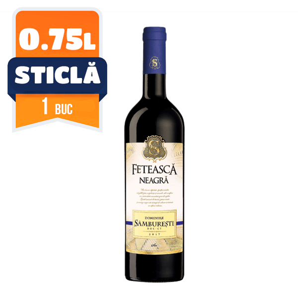 Domeniile Samburesti Feteasca Neagra Sec 0.75 L
