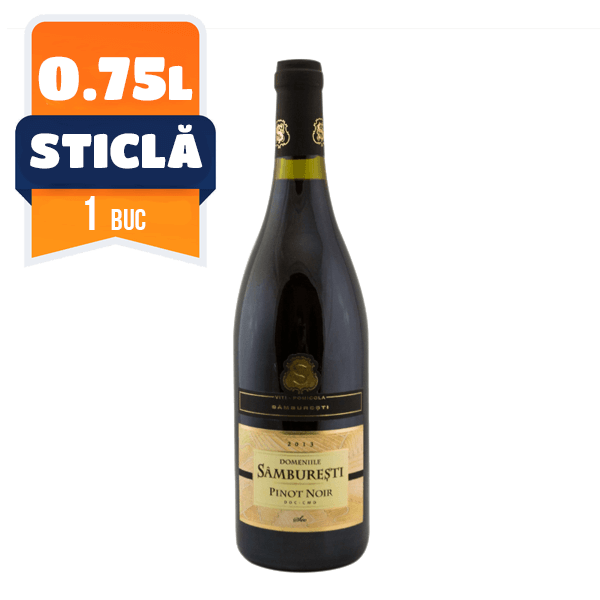 Domeniile Samburesti Pinot Noir Rosu Sec 0.75 L