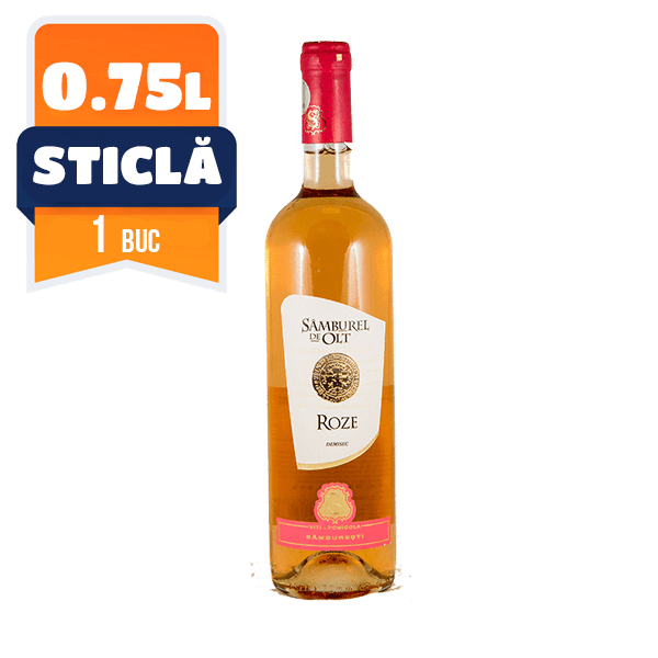 Samburel de Olt Demisec Rose 0.75 L
