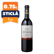 Vin Montrouge Merlot 2009 Rosu Sec 0.75 L 11 %