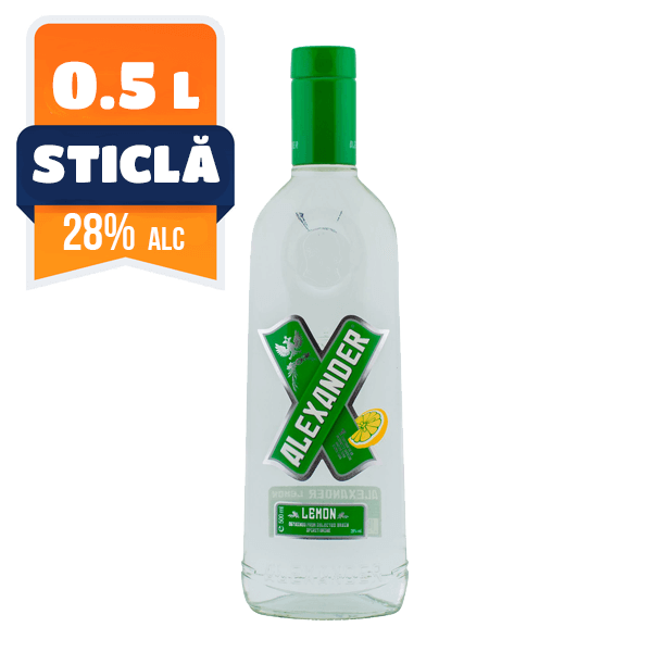 Vodka Alexander Lemon 28% 0.5 L