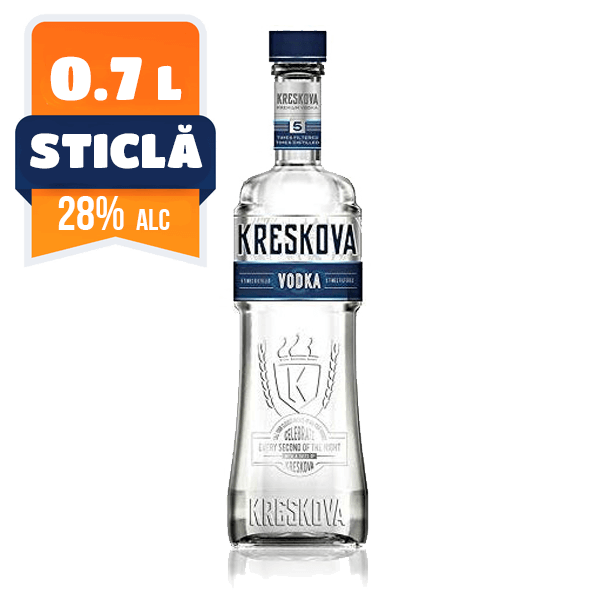 Vodka Kreskova 28% 0.7 L