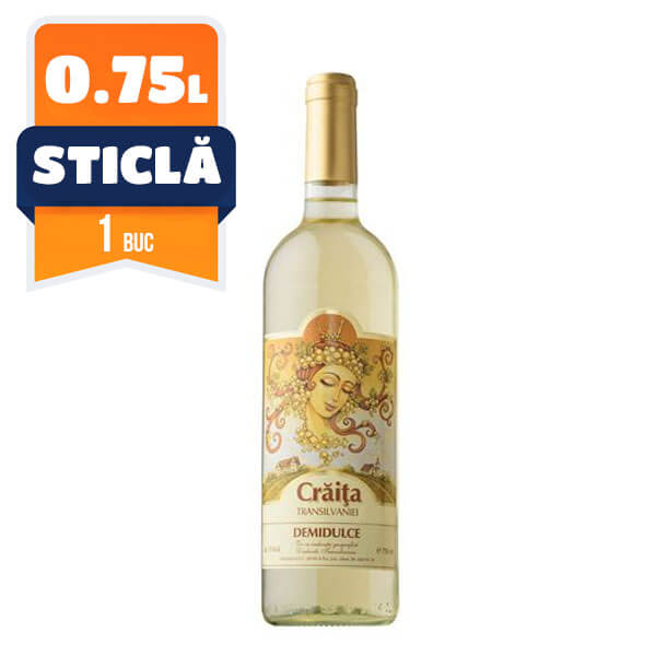 Jidvei Craita Alb Demidulce 0.75 L