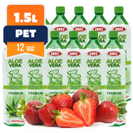 Aloe VERA Babu PET CAPSUNI 1.5L 12 buc/bax
