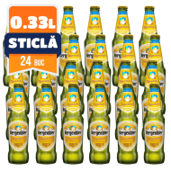 Bergenbier STICLĂ 0.33 L, 24 buc/bax