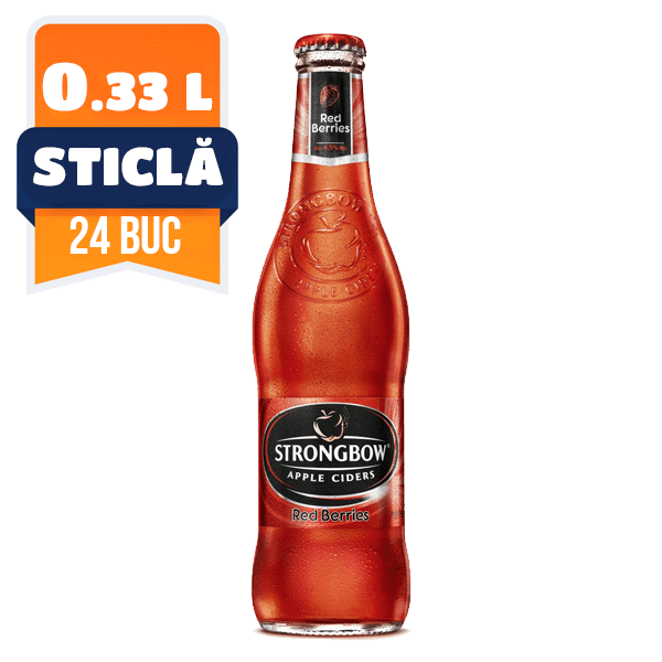 Strongbow Red Berries st. 0.33 L 24 buc/bax