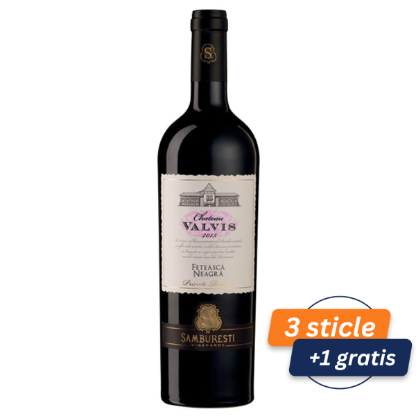 Chateau Feteasca Neagra Valvis Rosu 0.75 L