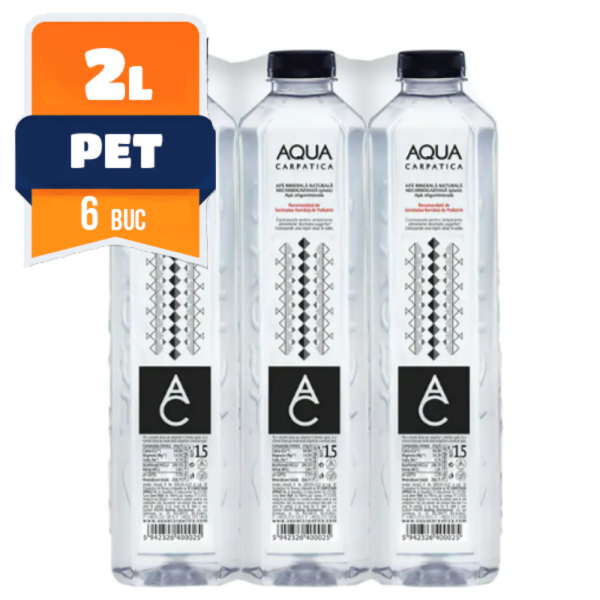 Aqua Carpatica plata PET 1.5 L 6 buc/bax