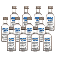 Vodca Absolut Blue 0,05 L 12 buc.